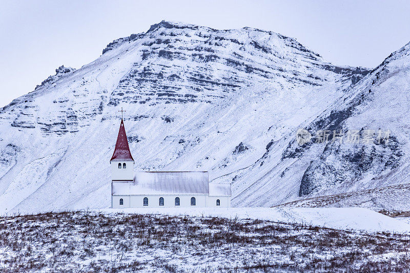 Vík i Myrdal Church Iceland